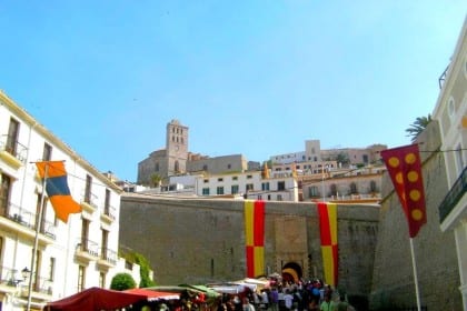 dalt vila ibiza town medieval festival