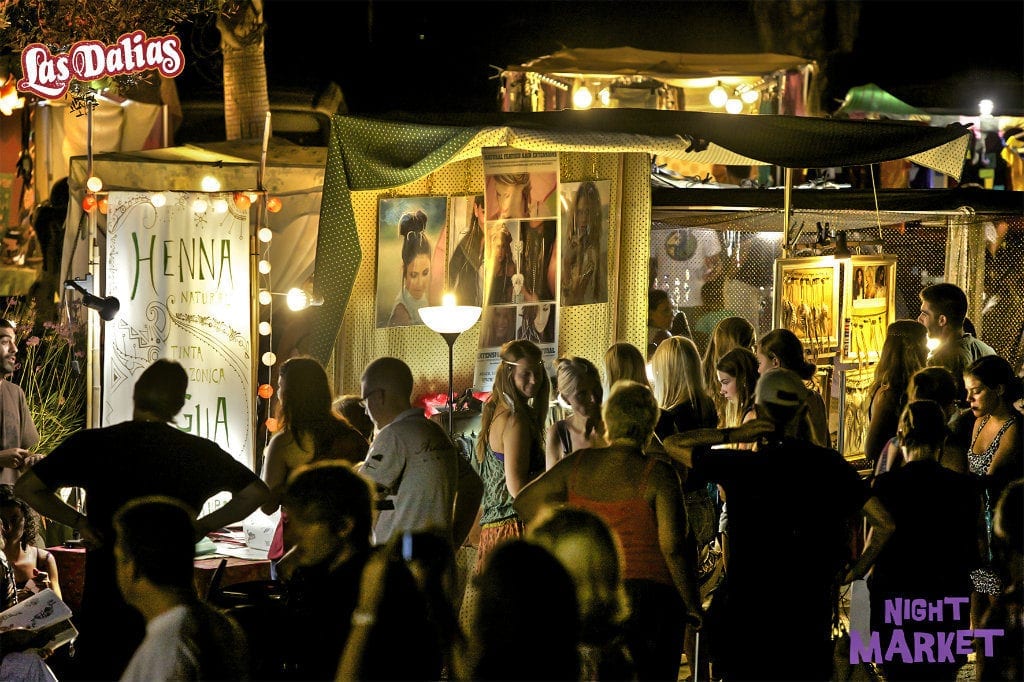 Ibiza in August Las Dalias Hippy Market