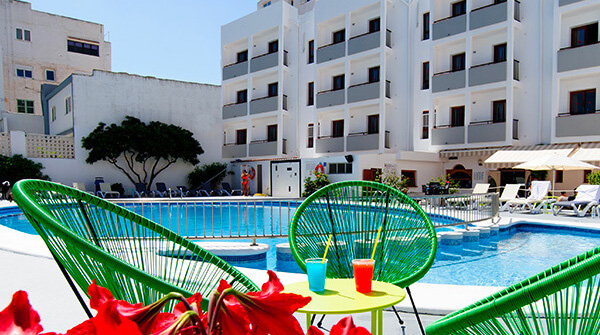 Our new Ibiza apartment hotel in the heart of San Antonio