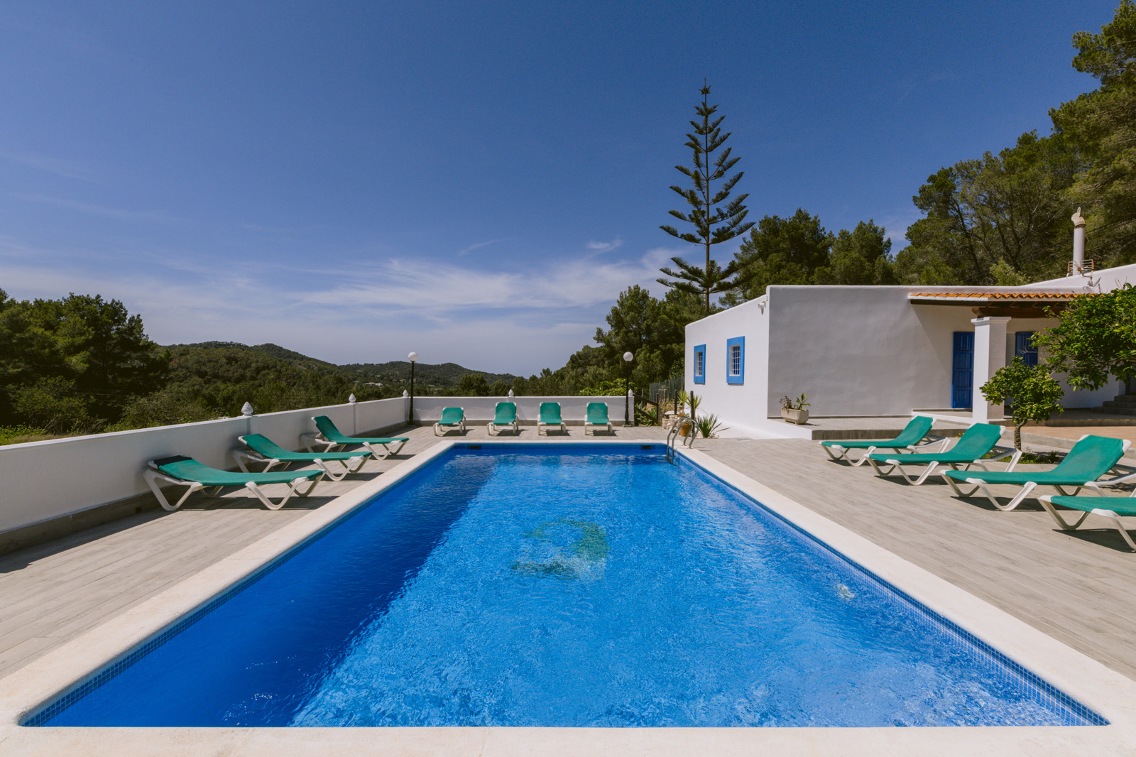 Ibiza Villas 2000 - Villa Alexa - Pool And House