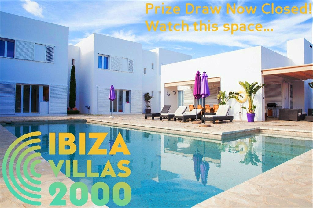 Ibiza villa prize draw
