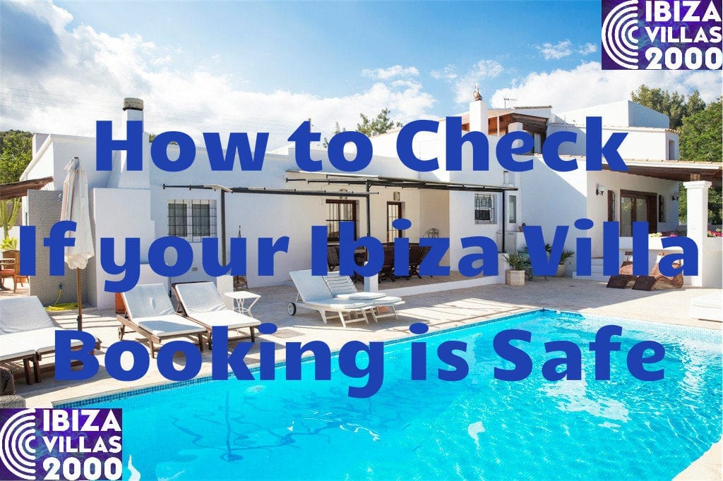safe ibiza villa rental checklist