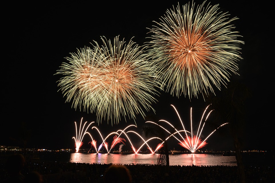Ibiza In August fireworks